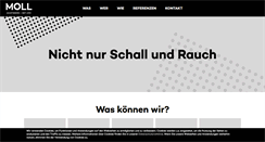 Desktop Screenshot of mollakustik.de